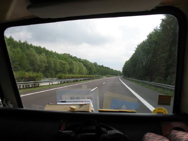 Autobahn in Deutsch-Ost